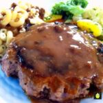 Homemade Chunky Zesty Burgers 1 Homemade Chunky Zesty Burgers - With a wonderful quick marinade, makes for a great tasting burger, and did I mention the gravy?... To DIE FOR!