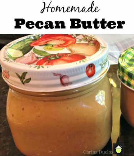 Delicious Homemade PECAN Butter An incredibly quick and easy recipe with no additives!