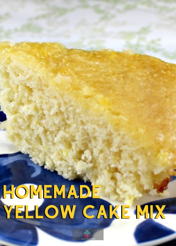 Homemade Yellow Cake Mix Lovefoodies