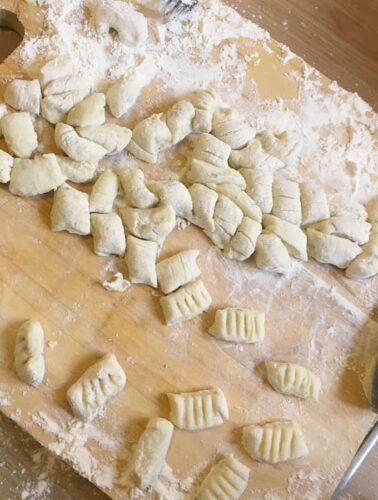 How To Make Easy Gnocchi - Versatile, budget and freezer friendly, uses left over potatoes and YOU choose what flavors you like, Really delicious!