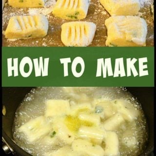 How To Make Easy Gnocchi - Versatile, budget & freezer friendly, uses left over potatoes and YOU choose what flavors you like, Really delicious!