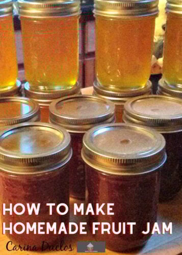 How to Make Homemade Fruit Jam. A Basic recipe for how to make homemade fruit jam with easy step by step instructions to give you a delicious sweet breakfast condiment, great for spreading on hot buttered toast