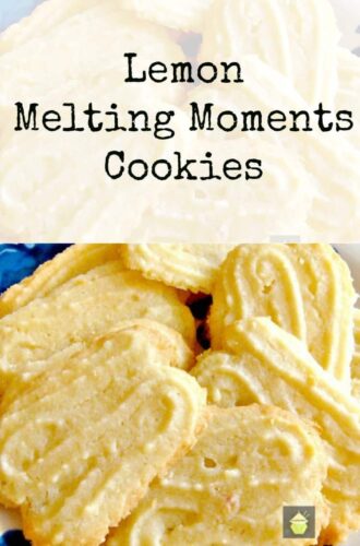 Lemon Melting Moments Cookies – A wonderful gentle lemon flavor with a melting sensation!