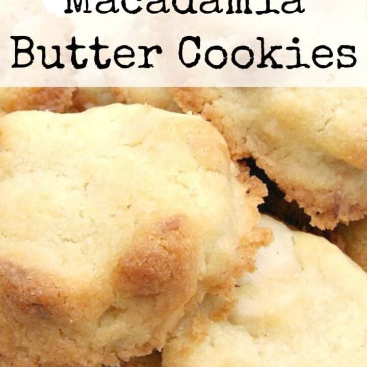 Melting Moment Macadamia Butter Cookies 8 Melting Moment Macadamia Butter Cookies . These little cookies have a wonderful vanilla flavor and melt in your mouth. Easy to make! | Lovefoodies.com