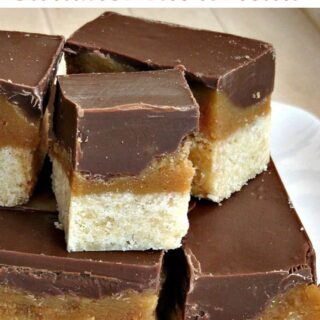 Millionaire's Caramel Shortbread - Naughty but OH SO NICE!