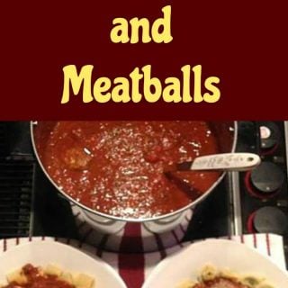 Nanny's Spaghetti Sauce and Meatballs is a popular recipe with her family. the grand kids absolutely love it! Easy to make, freezer friendly and always a hit!