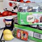 Old Fashioned Canned Tomatoes. A great easy tutorial & recipe so you can capture the taste of Summer and enjoy during the Winter months!