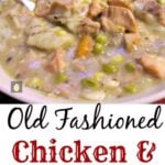 Old Fashioned Chicken and Dumplings is a fabulous old family recipe,all made from scratch and tastes so good!