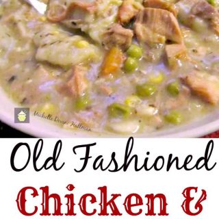 Old Fashioned Chicken and Dumplings is a fabulous old family recipe,all made from scratch and tastes so good!