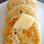 Perfect Warm Crumpets - Great for breakfast or anytime! Serve with your favorite jam, or eggs and bacon, delicious whichever way you like them!