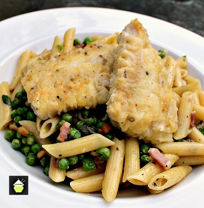 Quick Fish and Pasta Dinner Lovefoodies