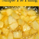 How To Make A Simple Fruit Pie Filling, 2 recipes, one for regular filling and one for a CARAMEL filling. Both very delicious for sure!