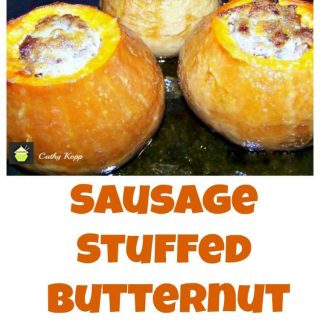 Sausage Stuffed Butternut Squash . A very easy recipe and great tasting!