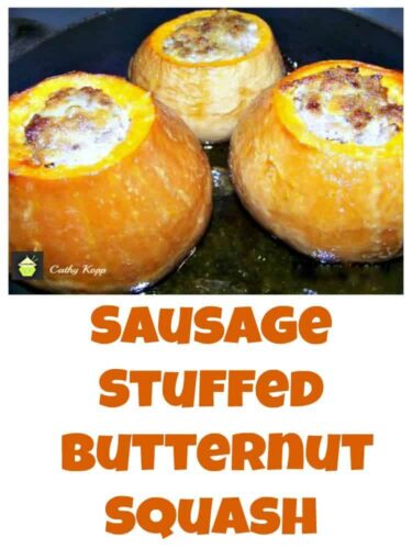 Sausage Stuffed Butternut Squash . A very easy recipe and great tasting!