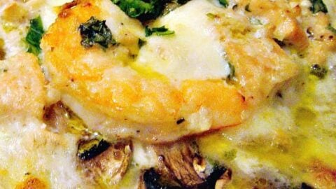 Shrimp Garlic and Pesto Pizza5a