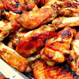 Oh So Good Jack Daniel's Chicken Wings are fabulous! They're easy to prepare, suitable for grilling or oven and taste out of this world with a great marinade. Always a hit at parties! | Lovefoodies.com