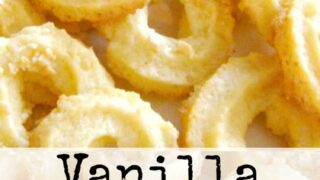 Vanilla Butter Ring Cookies