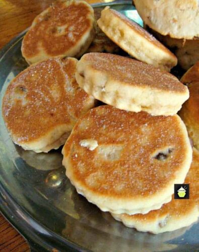 Welsh Cakes - An old family recipe, traditionally served warm, simply with a little butter on the tops!