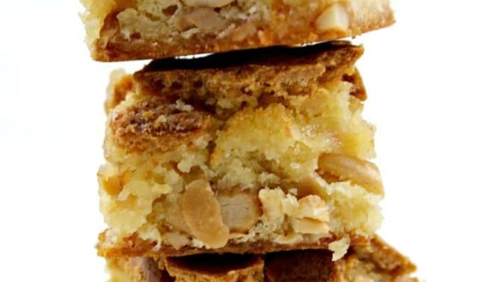 White Chocolate Cashew Brownies