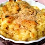 Luxury Mac n Cheese. Great flavors and easy to make!
