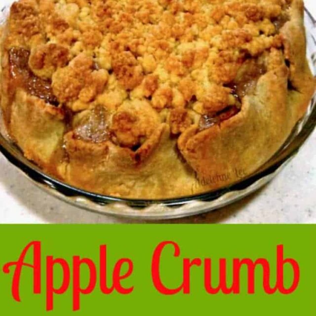 Apple Crumb Pie Lovefoodies
