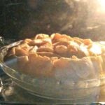 Apple Crumb Pie 3 APPLE CRUMB PIE. Packed full of goodies, super easy recipe and so pretty too! This is really good served warm or cold with ice cream or whipped cream.