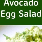 Avocado Egg Salad is a wonderful easy recipe and very quick to make. Serve as a salad in a bowl or with some crusty bread warm from the oven. Delicious! Great for brunch, lunch or supper or party food!