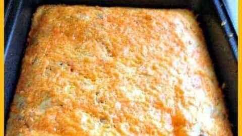 Beer, Bacon and Cheddar Cornbread