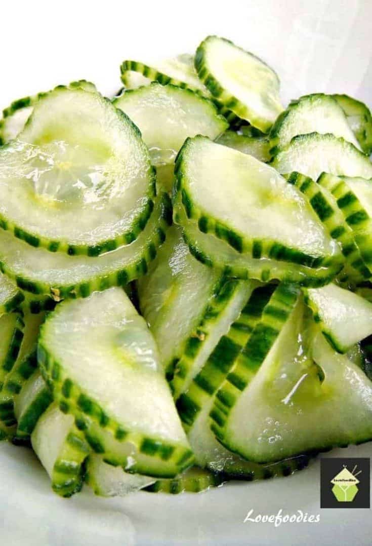 The Best Easy Cucumber Salad