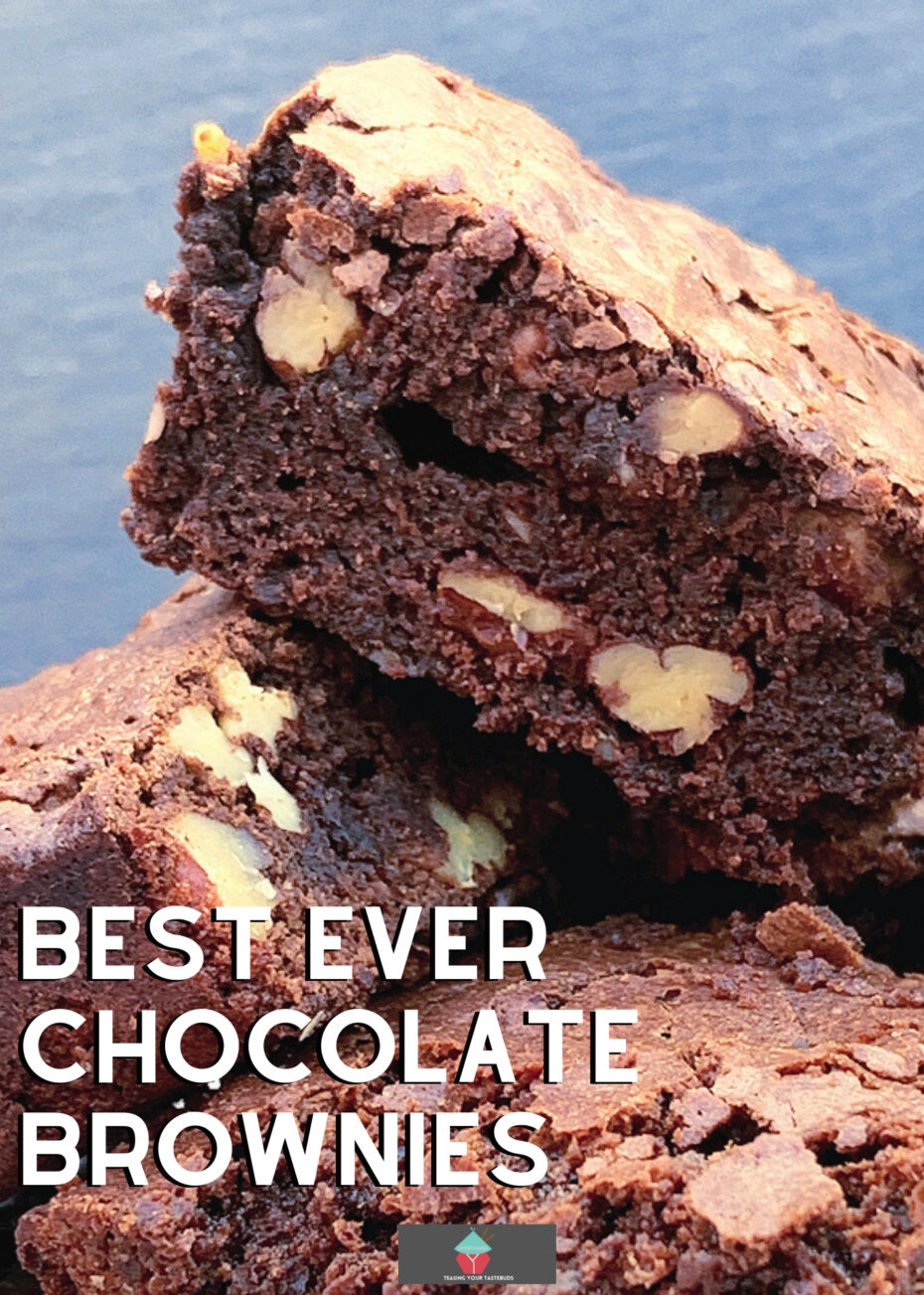 Best Ever Chocolate Brownies Best Ever Chocolate Brownies. Best ever chocolate brownies recipe, easy, fudgy, gooey brownies, made from scratch. These rich in chocolate chewy brownies are delicious served warm with whipped cream.