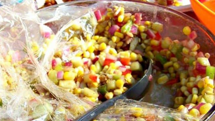 Corn and Cucumber Picnic Salad