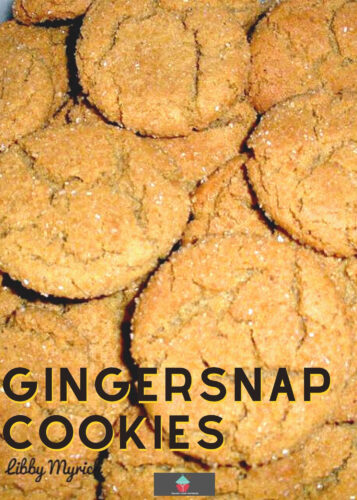 Gingersnap Cookies. Crunchy gingersnap cookies have a lovely combination of spices and ginger to make the perfect cookie. Quick and easy recipe using simple ingredients.