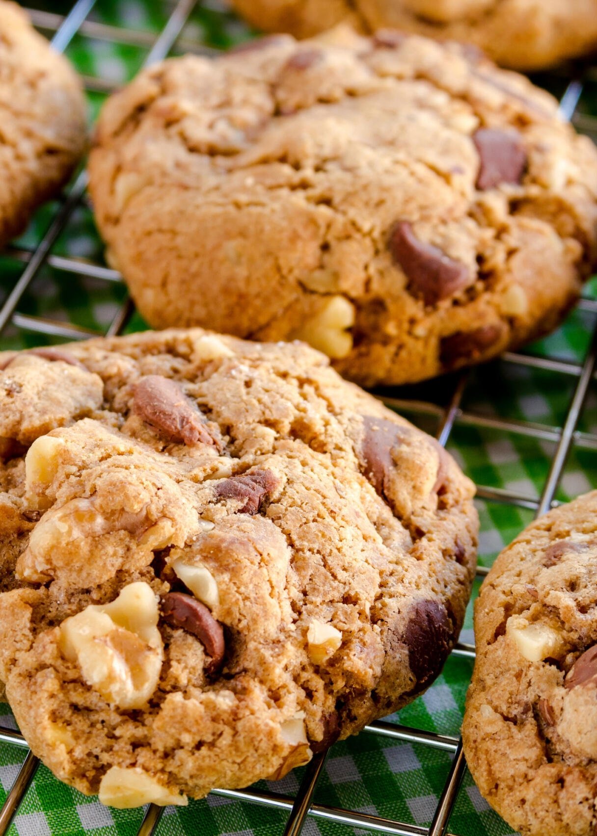 Grandma's Chocolate Chip and Walnut Cookies Lovefoodies