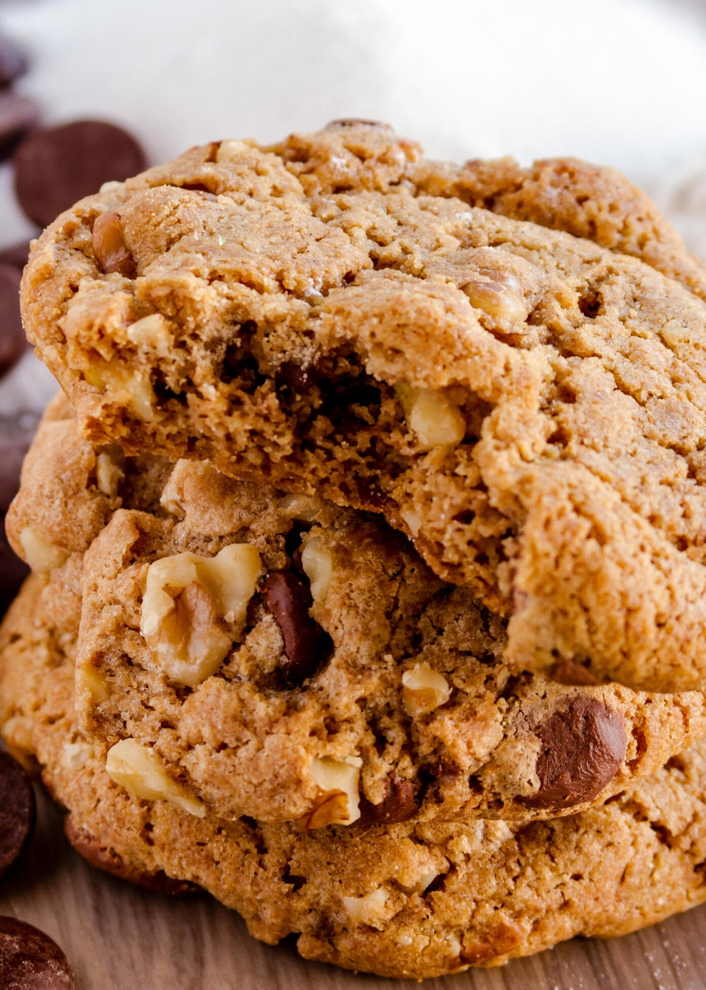 Grandma's Chocolate Chip and Walnut Cookies Lovefoodies