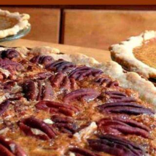 Homemade Pecan Pie. A delicious pie all made from scratch and super easy too!
