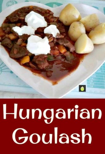 Hungarian Goulash , a very simple and tasty recipe, made from scratch. Slow cooker or stove top, you choose!