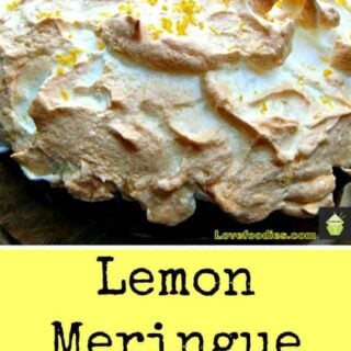 Lemon Meringue Pie. A nice easy recipe with a perfect balance of lemon with sweet meringue. Always popular at family get togethers!