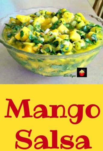 Mango Salas is so delicious! It's quick and easy to prepare and the combination of flavors makes for a very refreshing dish!