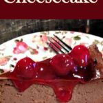Luxury Chocolate Cheesecake Chocolate Cheesecake. It's rich, decadent and perfect for any chocolate lover! Really easy recipe and simply out of this world!
