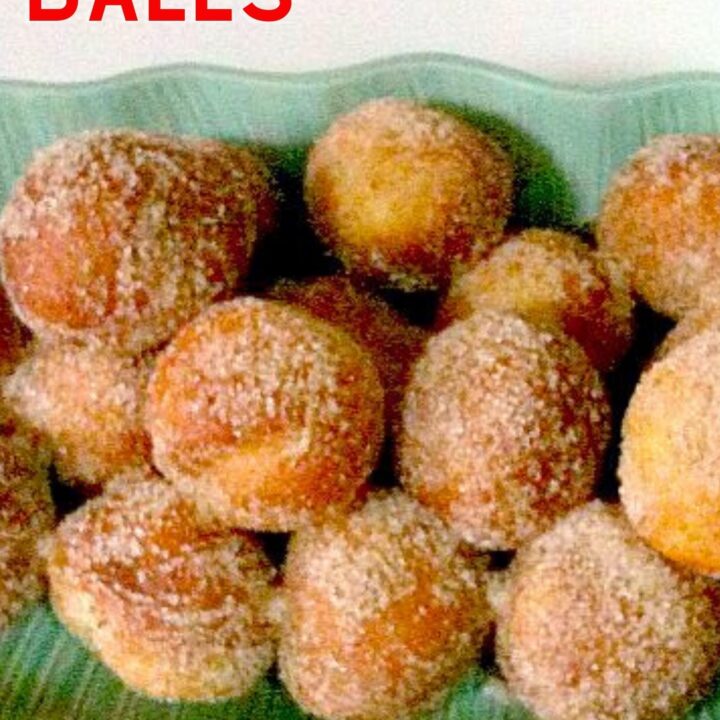 Mini Donut Balls Mini Donut Balls Delicious homemade mini donut balls, rolled in cinnamon and sugar, using a poolish starter to give tender and flavorful dough. Easy recipe and great for parties