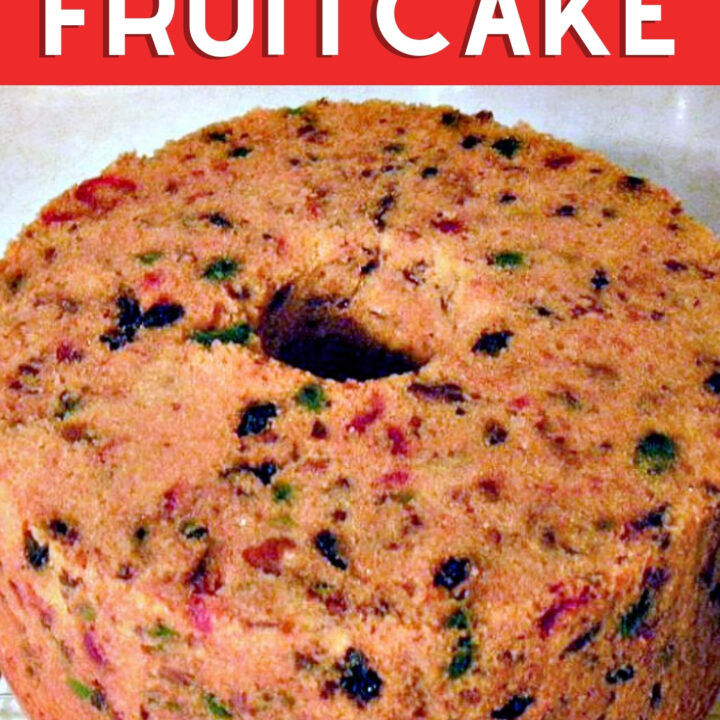 My Mom's Fruit Cake 5 Mom's Fruit cake, a great family recipe passed down the generations, soft textured cake loaded with dried fruits and comes with a delicious pineapple glaze recipe!