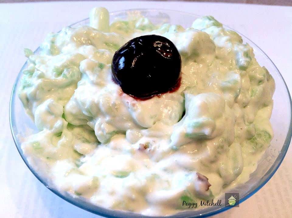 Pistachio Fluff! A great take on the 1970's chilled dessert, Watergate Salad. The quickest and easiest recipe ever Pistachio Fluff! A great take on the 1970's dessert, Watergate Salad. The quickest and easiest recipe ever!
