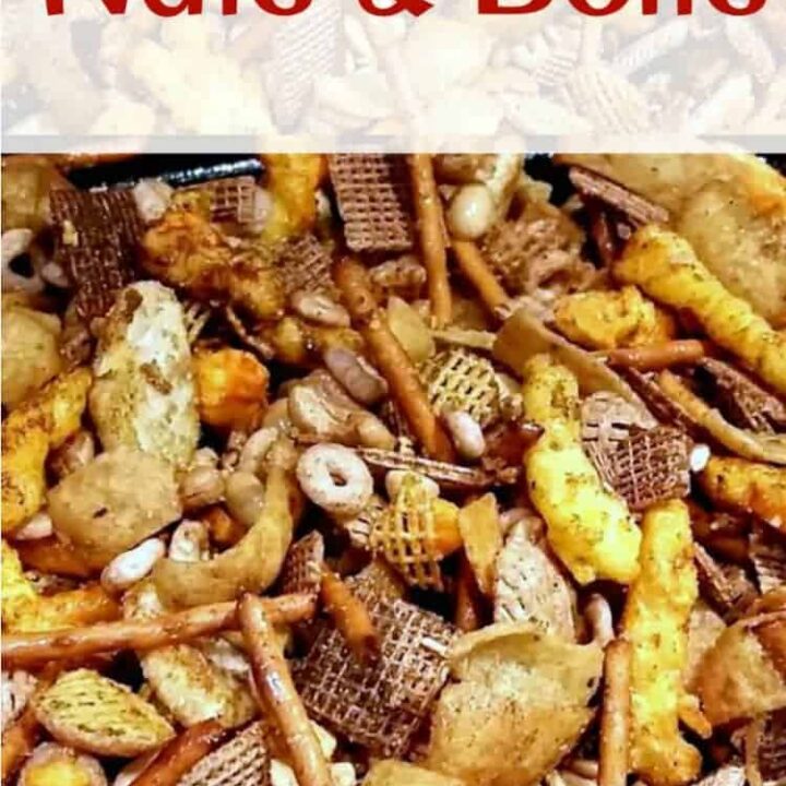 Slow Cooker Nuts and Bolts Slow Cooker Nuts & Bolts. A very easy recipe and so flexible, you can adjust according to your taste, and add different seasonings and ingredients. Lots of suggestions in the recipe for you to enjoy!