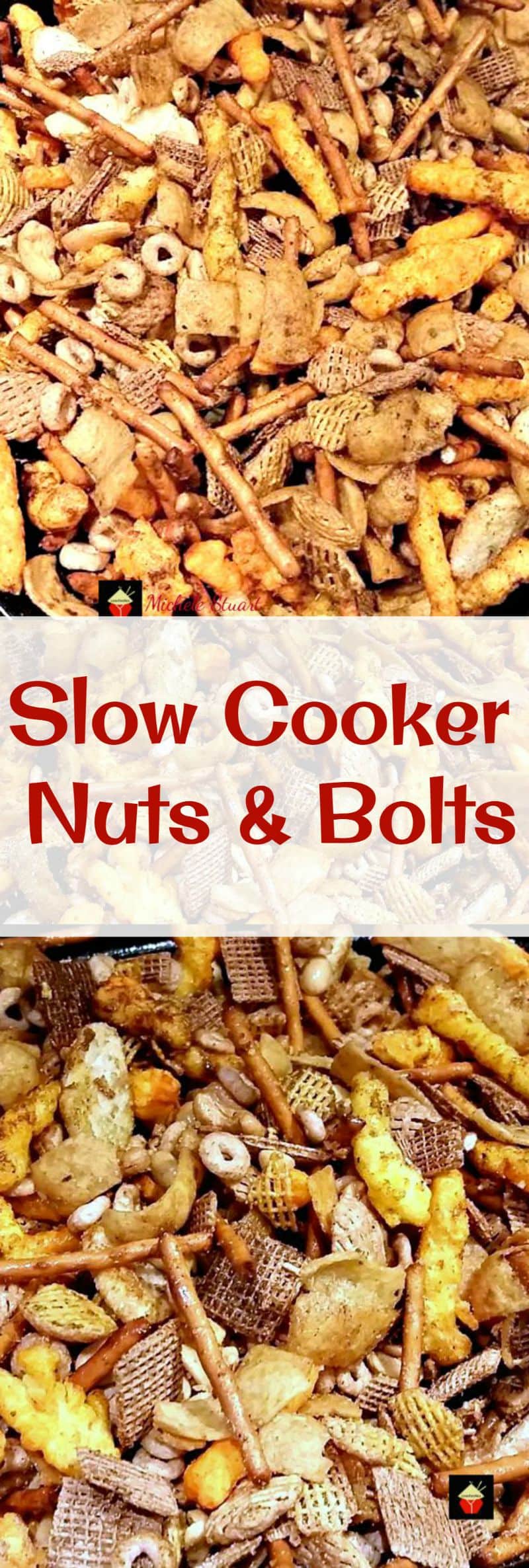 Slow Cooker Nuts and Bolts Lovefoodies