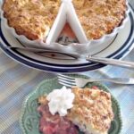 Strawberry Rhubarb Cobbler. This is a delicious dessert, and flexible with the fillings so you could swap the fruits to your choice! Great served warm with some whipped cream or ice cream and also freezer friendly. Yummy!