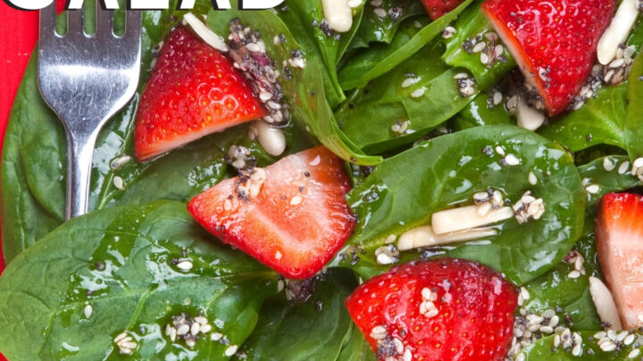 Strawberry and Spinach SaladH