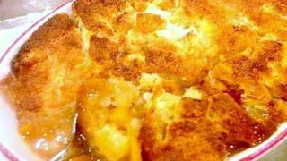 Sally’s Peach Cobbler