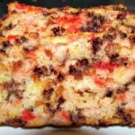 Banana Split Bread. A great family favorite, full of goodies and really easy to make!