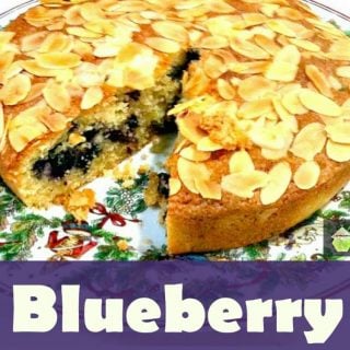 Very Easy Blueberry Cake. Perfect with a cup of tea or as a dessert, served with ice cream or whipped cream. Yummy!