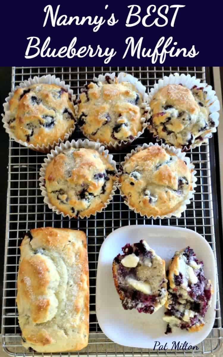 blueberry muffins
